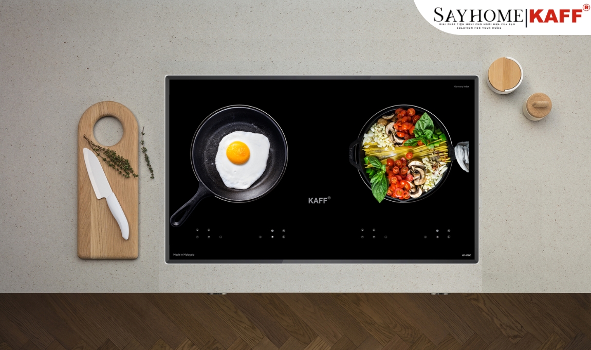 Bếp từ kết hợp hồng ngoại KAFF KF-179IC tại thành phố Hồ Chí Minh