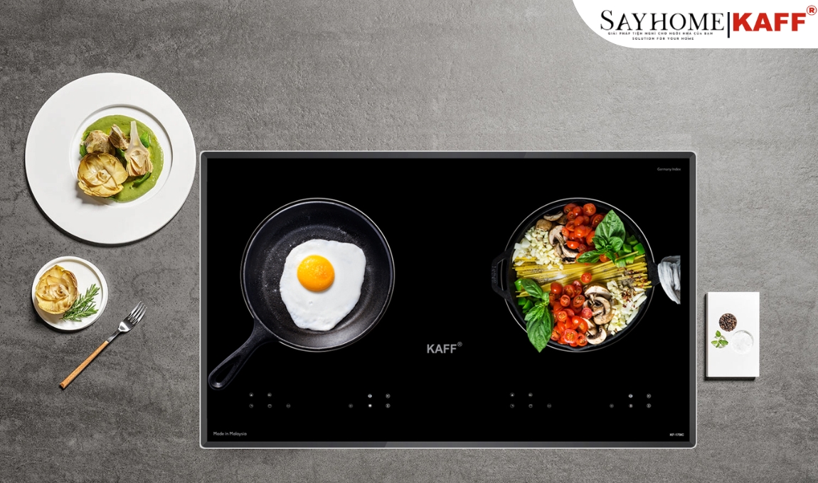 Bếp từ kết hợp hồng ngoại KAFF KF-179IC tại thành phố Hồ Chí Minh