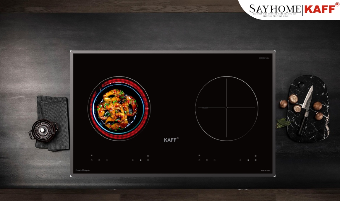 Bếp từ kết hợp hồng ngoại KAFF KF-179IC tại thành phố Hồ Chí Minh
