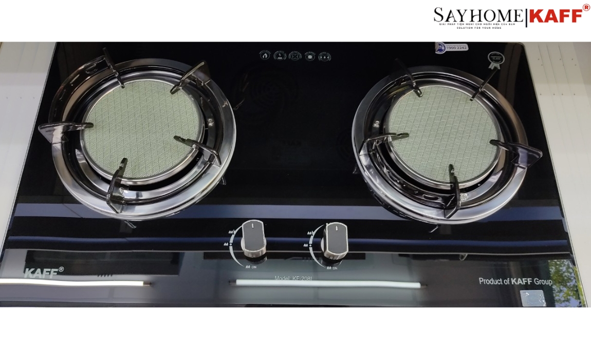 Bếp ga hồng ngoại đôi KAFF KF-208I tại thành phố Hồ Chí Minh