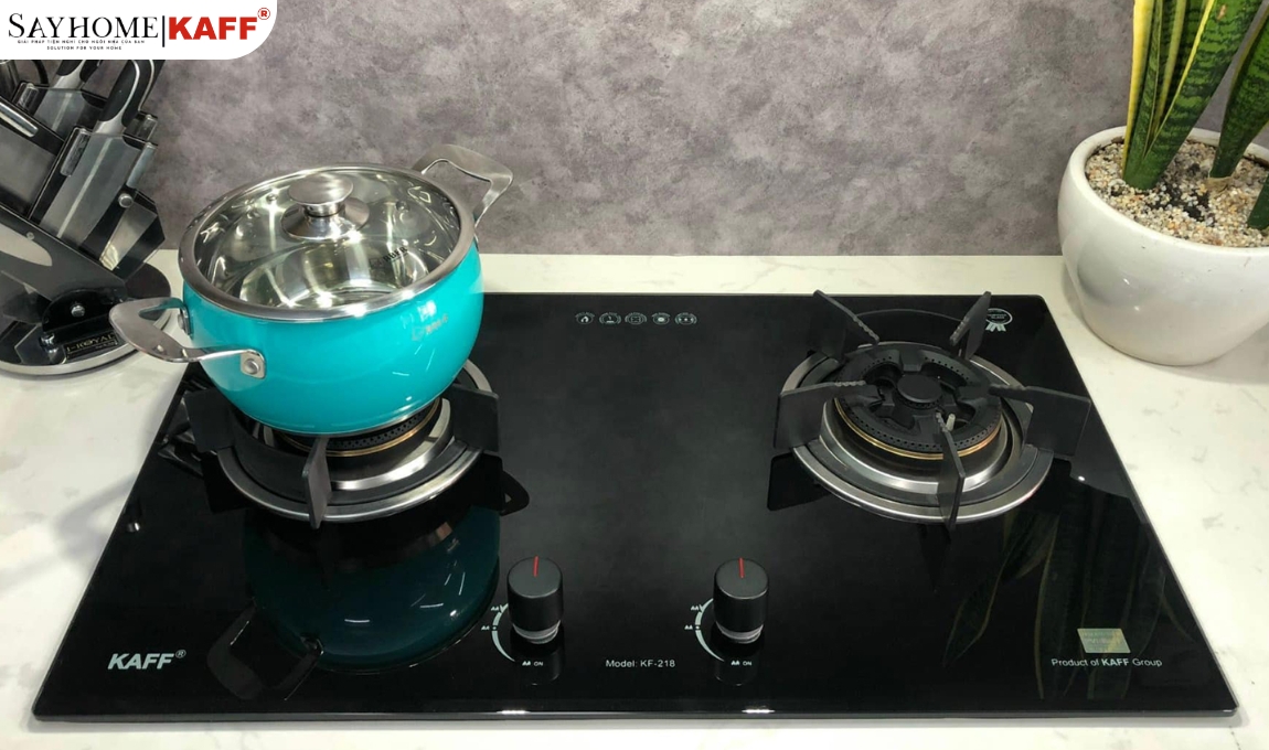 Bếp ga đôi KAFF KF-218 tại thành phố Hồ Chí Minh