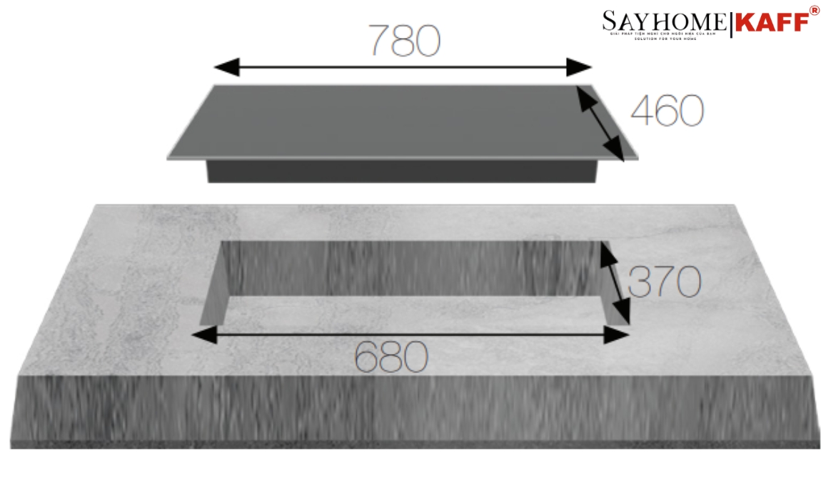 Bếp ga đôi KAFF KF-219 tại thành phố Hồ Chí Minh