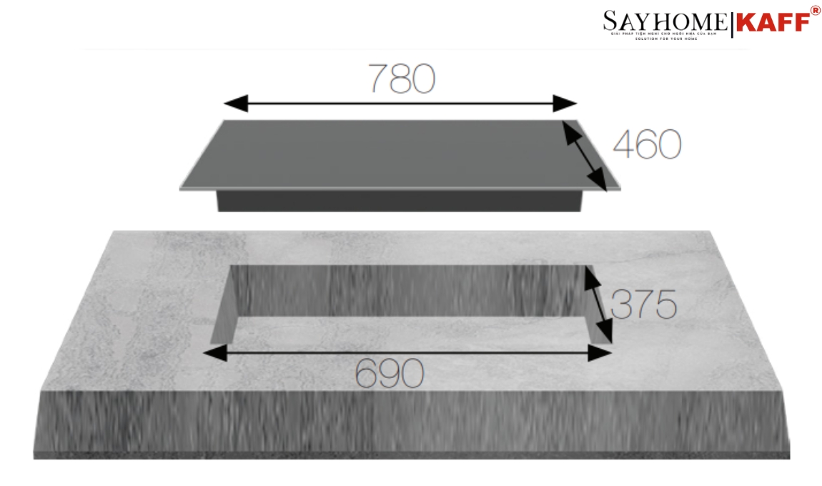 Bếp ga đôi KAFF KF-668 tại thành phố Hồ Chí Minh