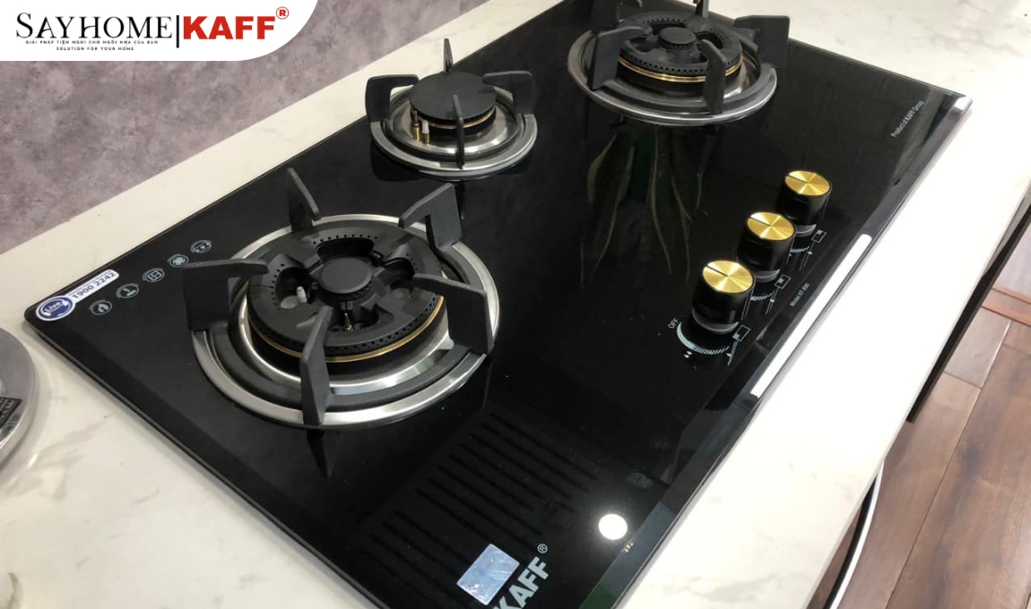 Bếp ga 3 lò KAFF KF-690 tại thành phố Hồ Chí Minh
