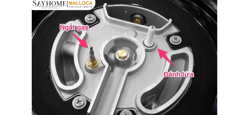 Bếp gas đơn Malloca Domino MDG 301 tại thành phố Hồ Chí Minh