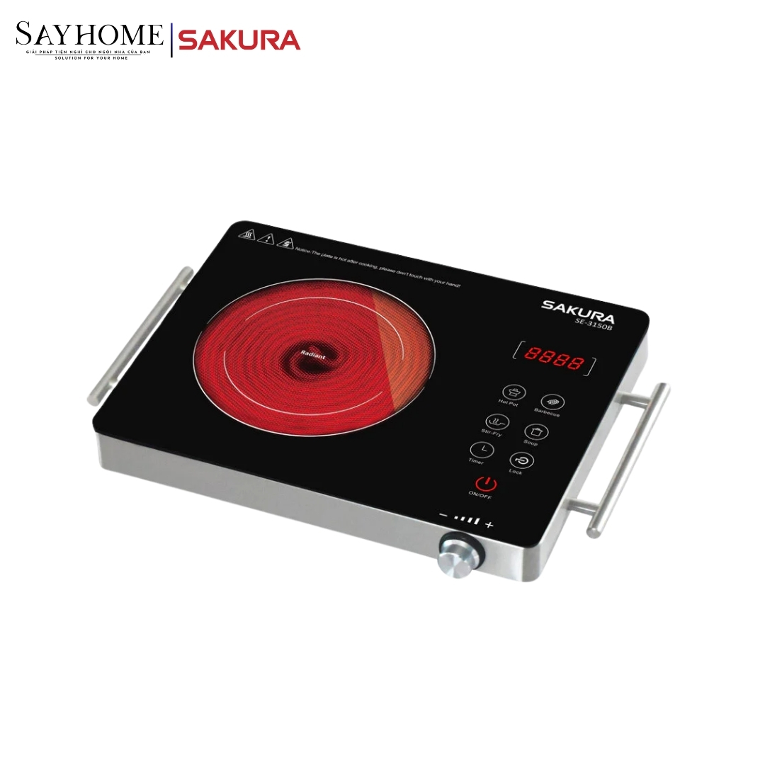 Bếp hồng ngoại đơn SAKURA SE-3150B tại SAYHOME