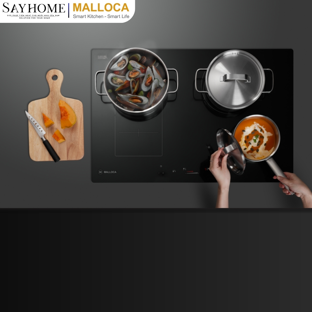 Bếp kính âm 4 từ Malloca MH-04I BM tại thành phố Hồ Chí Minh