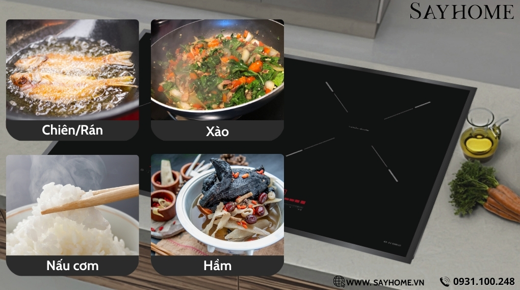 Bếp từ kết hợp hồng ngoại KAFF KF-FL6996IH tại thành phố Hồ Chí Minh