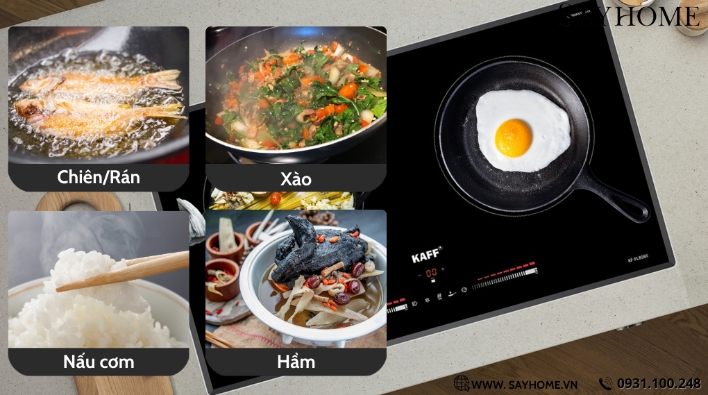 Bếp từ đôi KAFF KF-FL808II tại thành phố Hồ Chí Minh