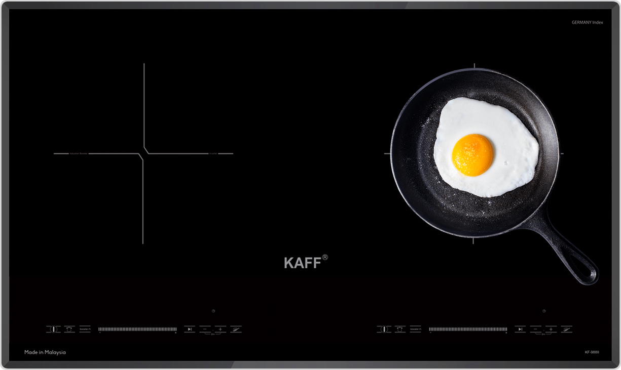 Bếp từ đôi KAFF KF-988II - Bảo hành chính hãng 5 năm