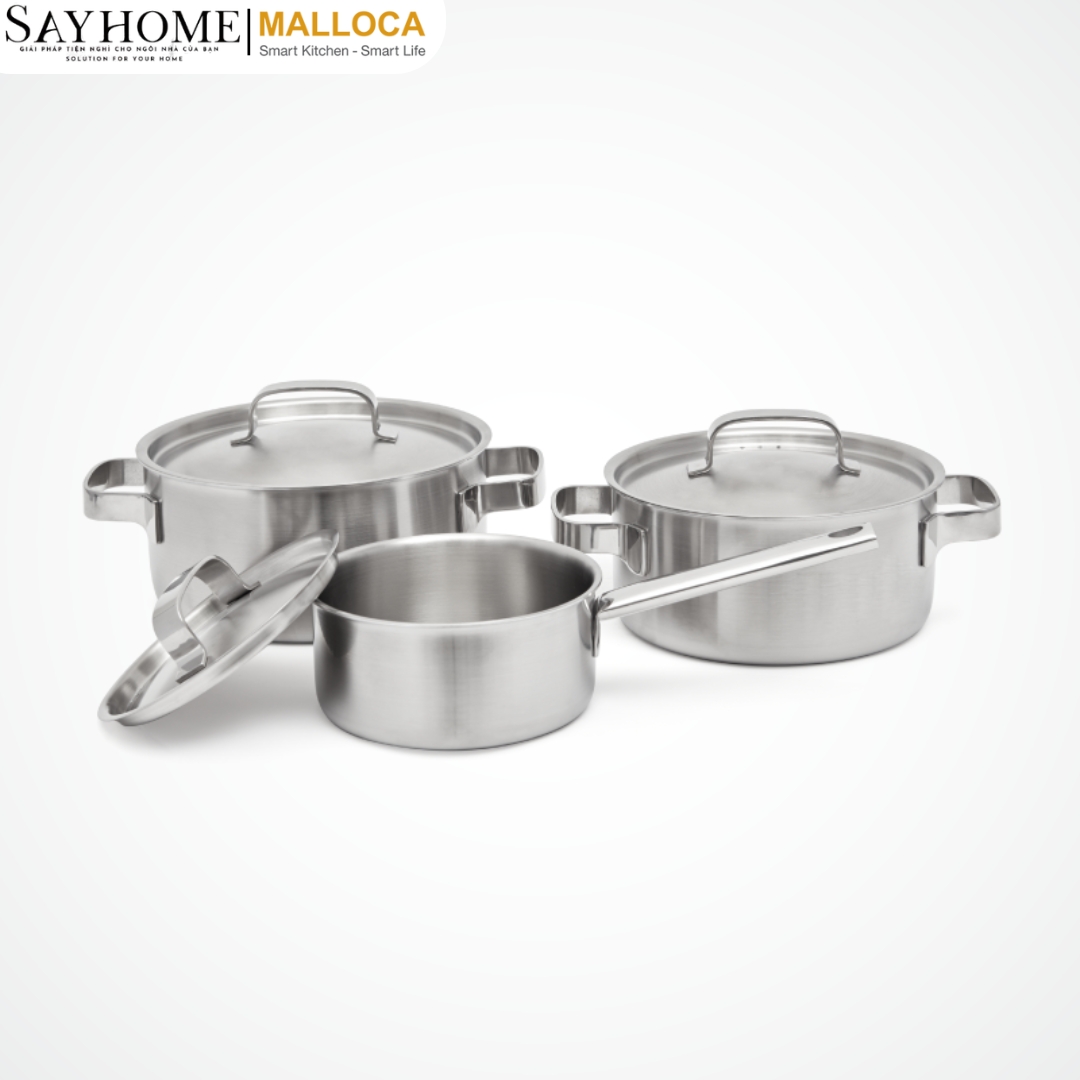 Bộ nồi inox 6 món Malloca SA-2030 tại thành phố Hồ Chí Minh