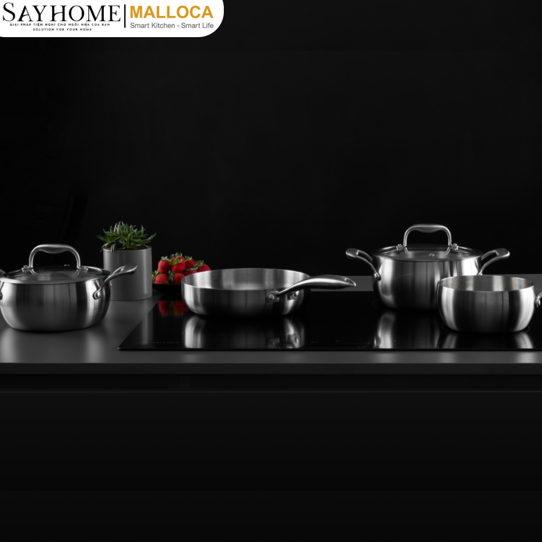 Bộ nồi inox Malloca SA-2041 tại thành phố Hồ Chí Minh