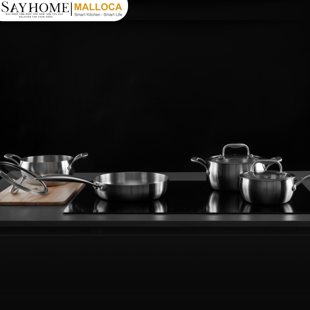 Bộ nồi inox Malloca SA-2041 tại thành phố Hồ Chí Minh