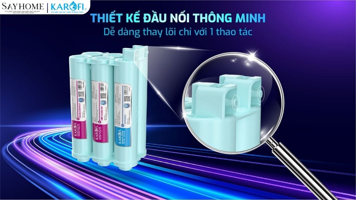 Bộ lõi chức năng Karofi Smax HP 6.2 Ion - Smart Connect tại Tân Bình