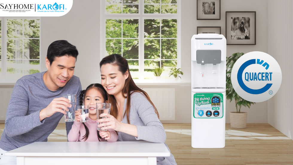 Cây nước nóng lạnh úp bình KAROFI HC16 tại thành phố Hồ Chí Minh