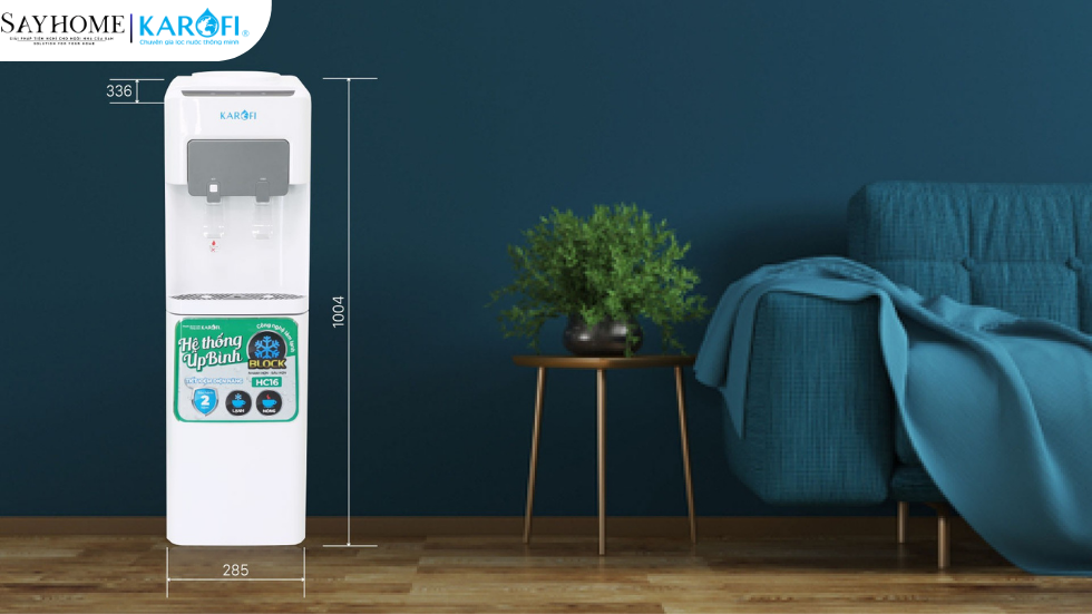 Cây nước nóng lạnh úp bình KAROFI HC16 tại thành phố Hồ Chí Minh