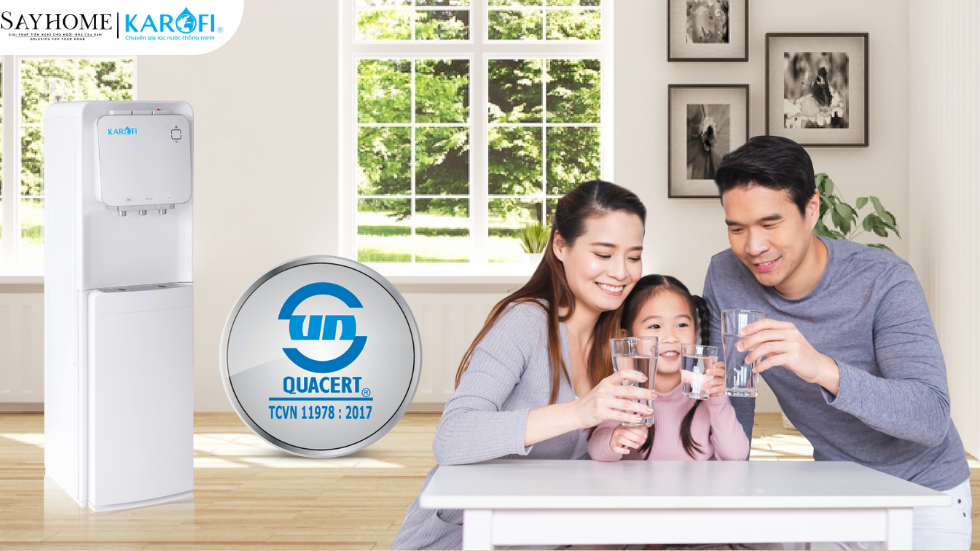 Cây nước nóng lạnh hút bình KAROFI HC19 tại thành phố Hồ Chí Minh