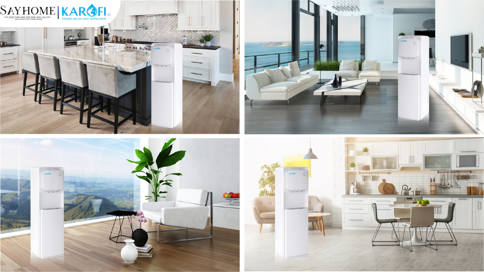 Cây nước nóng lạnh hút bình KAROFI HC19 tại thành phố Hồ Chí Minh