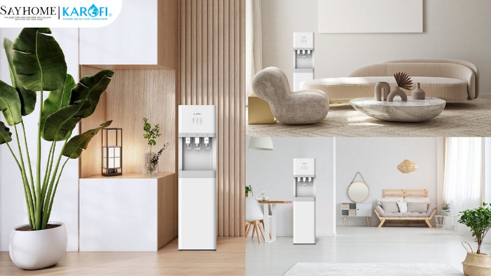 Cây nước nóng lạnh hút bình KAROFI HCV208 tại thành phố Hồ Chí Minh
