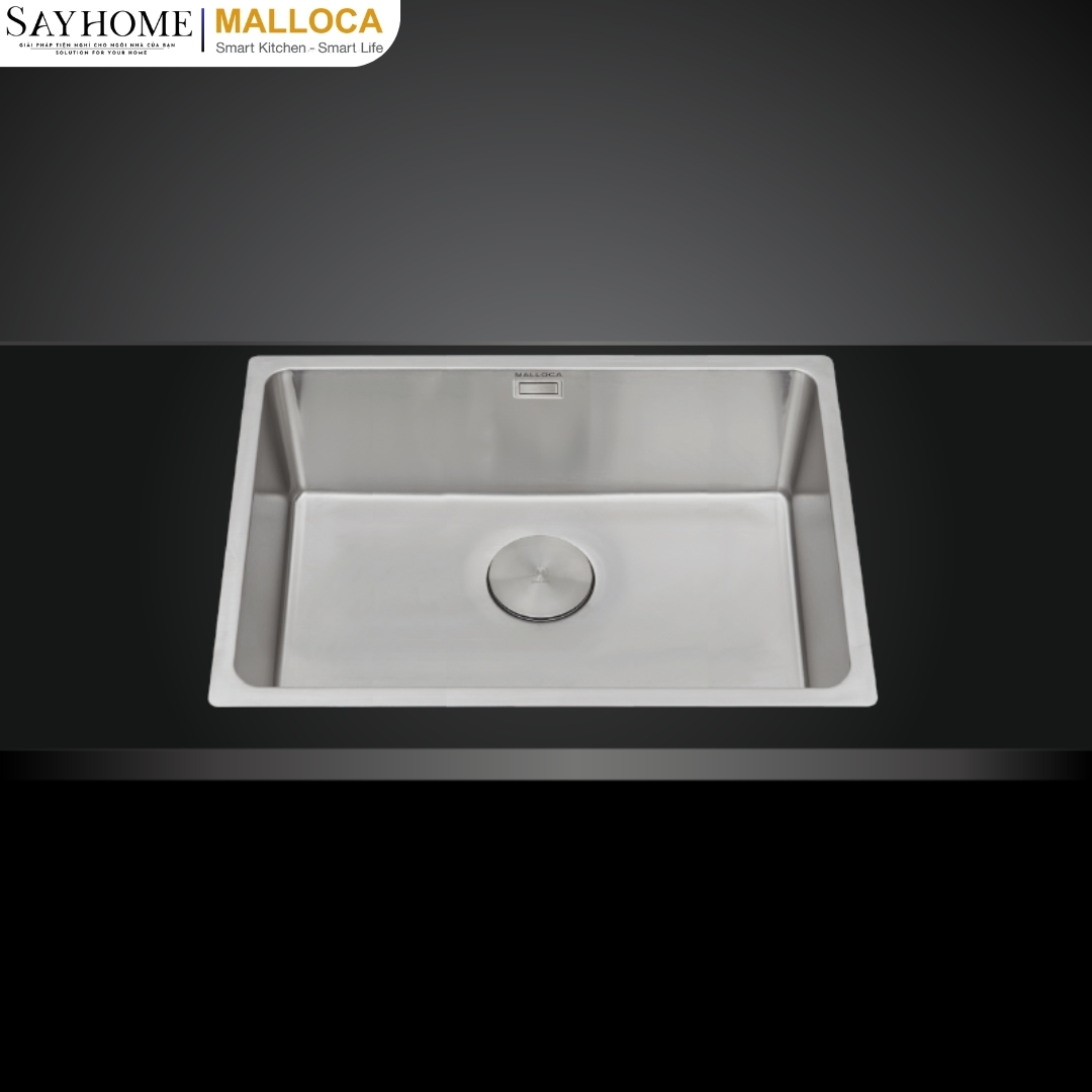 Chậu rửa chén inox Malloca MS 6070 tại thành phố Hồ Chí Minh