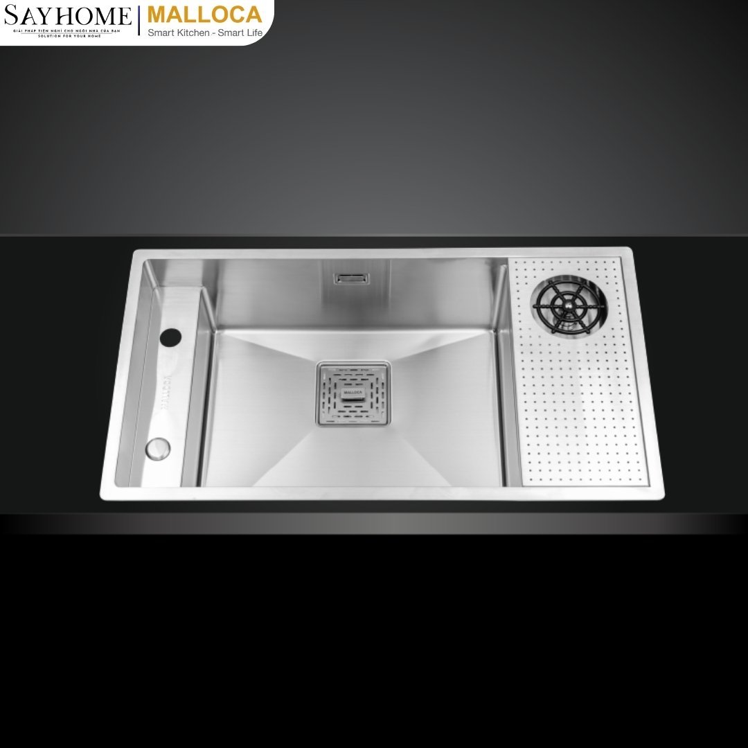 Chậu rửa chén inox Malloca MS 6303 WST tại thành phố Hồ Chí Minh
