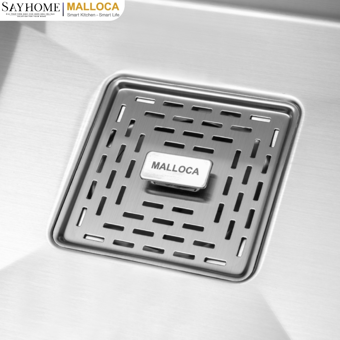 Chậu rửa chén inox Malloca MS 6303 ST tại thành phố Hồ Chí Minh