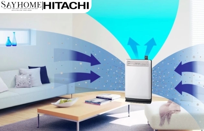 Máy lọc không khí diện tích phòng 33m2 EP-PZ50J tại thành phố Hồ Chí Minh