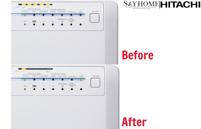 Máy lọc không khí diện tích phòng 46m2 EP-T60J tại thành phố Hồ Chí Minh