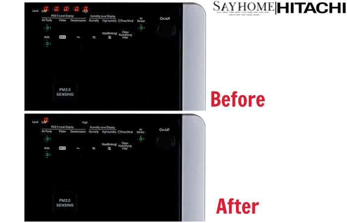 Máy lọc không khí diện tích phòng 50m2 EP-T70J tại thành phố Hồ Chí Minh