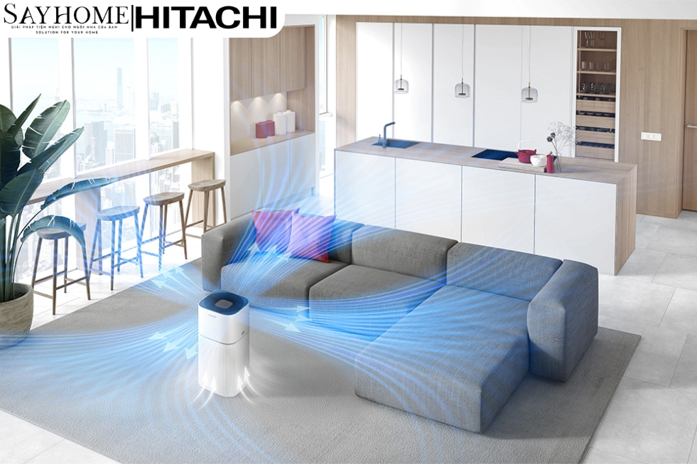 Máy lọc không khí màn hình kỹ thuật số, diện tích phòng 48m2 EP-TZ50 NEW tại thành phố Hồ Chí Minh