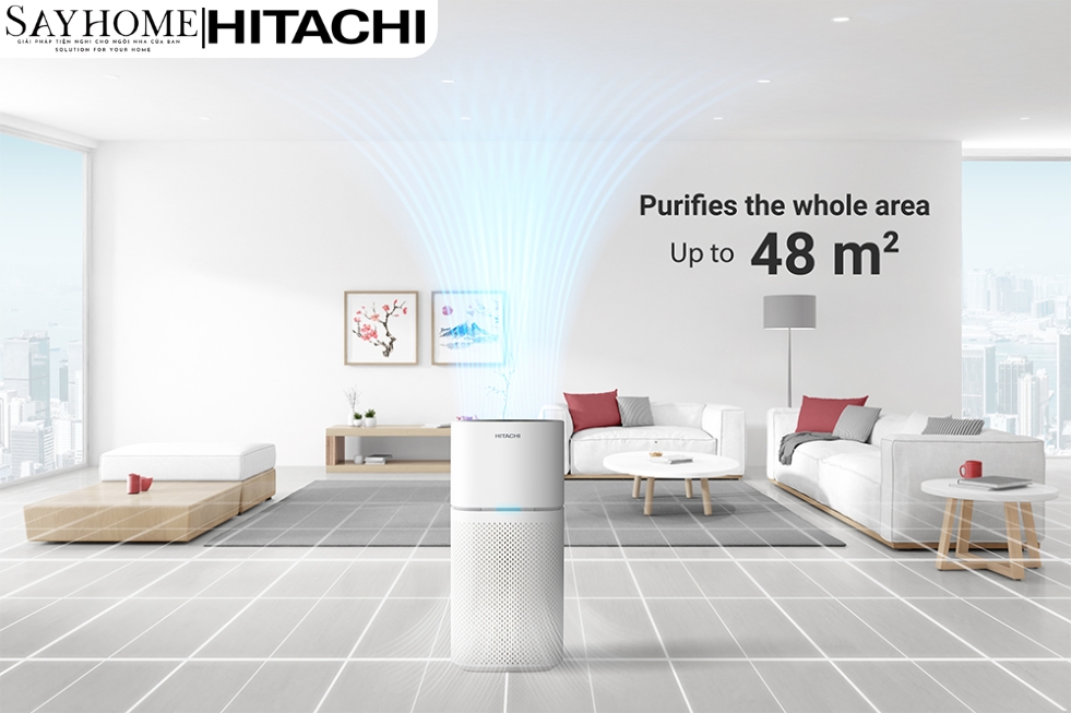 Máy lọc không khí màn hình kỹ thuật số, diện tích phòng 48m2 EP-TZ50 NEW tại thành phố Hồ Chí Minh