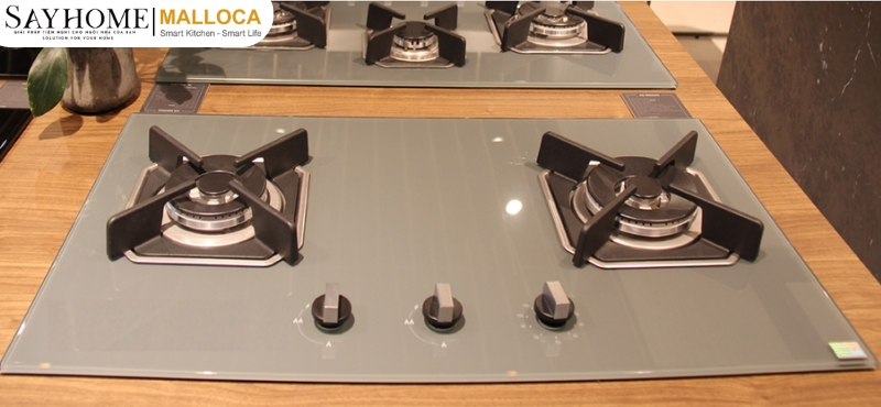 Bếp gas 2 vùng nấu Malloca AS 9602DG tại thành phố Hồ Chí Minh