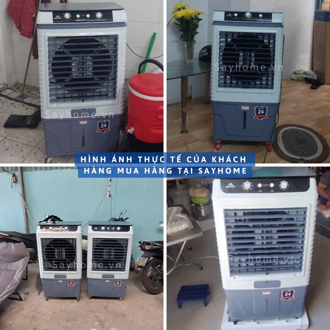 Quạt hơi nước Hoà Phát 55 Lít HPCF1-010 / 011/ 012 Phím cơ tại thành phố Hồ Chí Minh