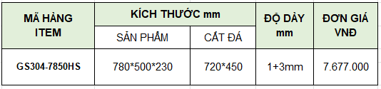 Chậu rửa bát 1 hố GROB GS304-7850HS tại thành phố Hồ Chí Minh