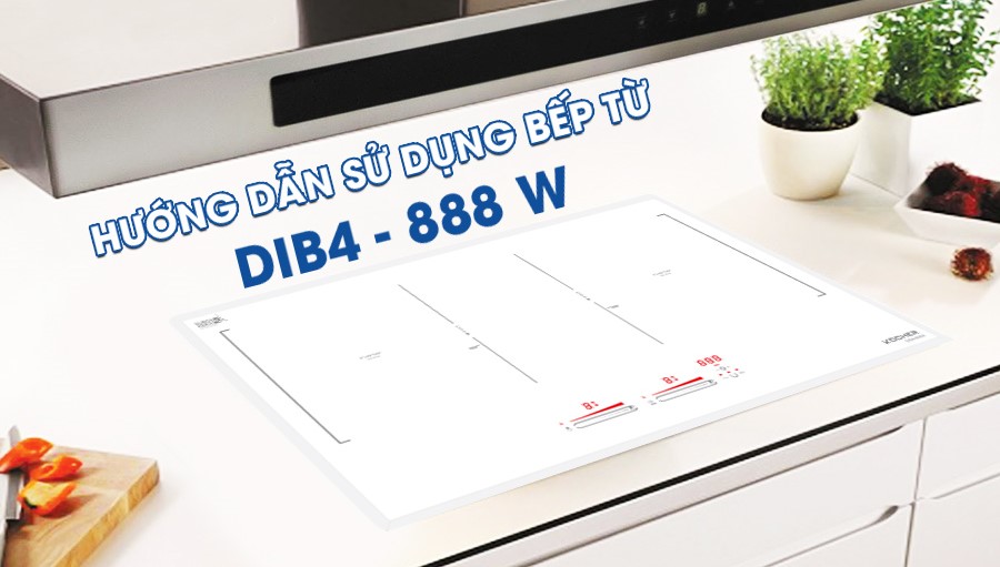 Bếp từ đôi Kocher DIB4 888W tại thành phố Hồ Chí Minh