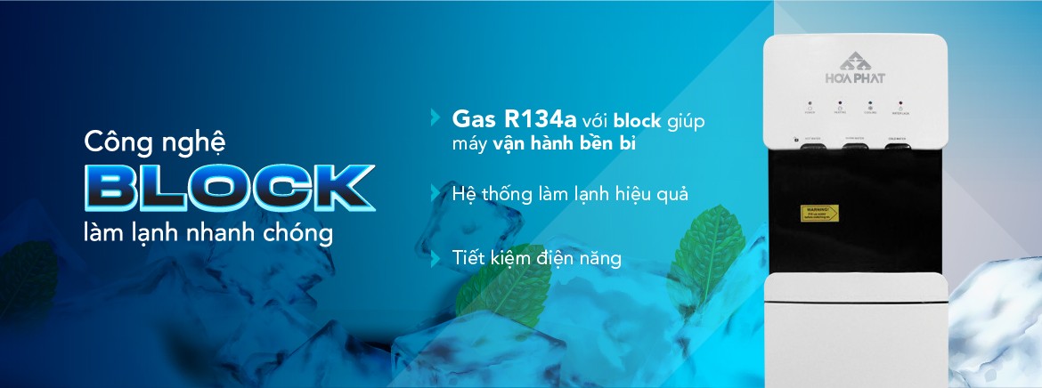 CÂY NƯỚC NÓNG LẠNH HÚT BÌNH HÒA PHÁT HWP B1CI SAYHOME