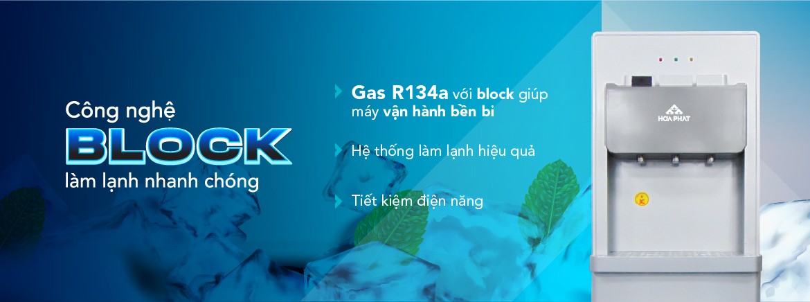 CÂY NƯỚC NÓNG LẠNH HÚT BÌNH HÒA PHÁT HWP B1CJ SAYHOME