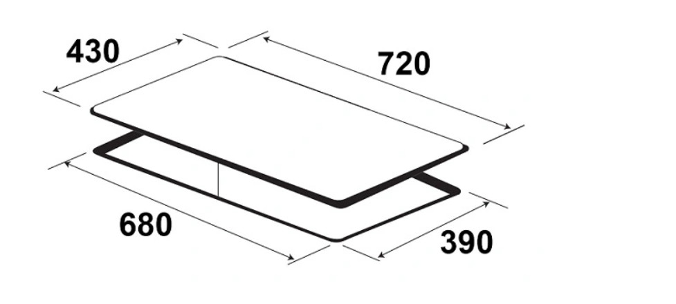 Bếp từ đôi KAFF KF-988II