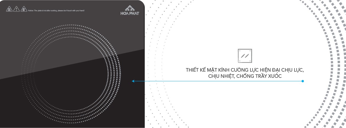 Bếp từ đơn Hoà Phát HPC D12A2 tại thành phố Hồ Chí Minh