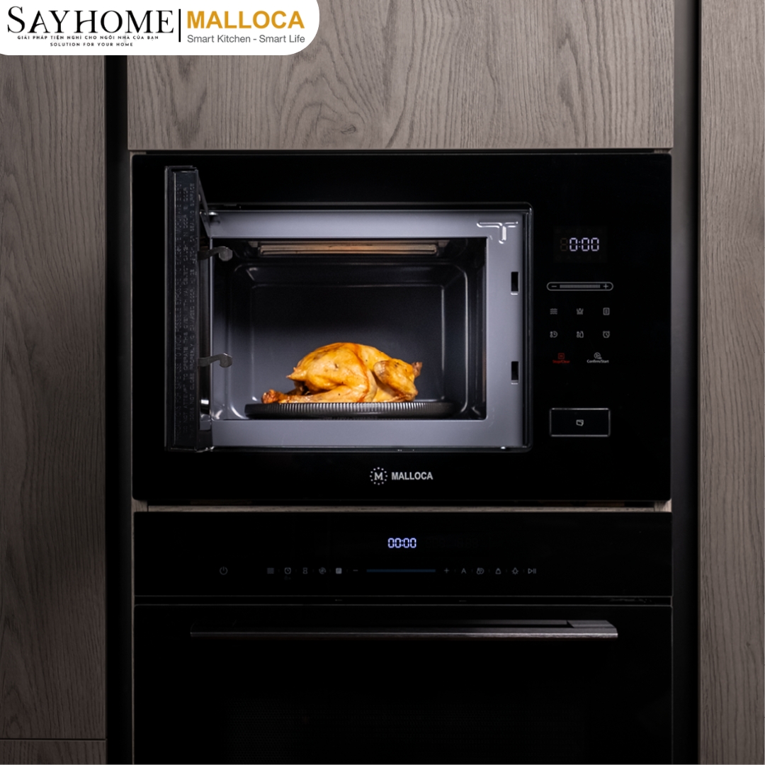 Lò vi sóng âm tủ 25 lít Malloca MW-925BF tại thành phố Hồ Chí Minh