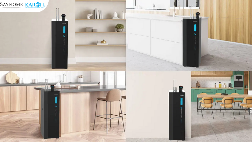 Máy lọc nước nóng lạnh ion kiềm KAROFI 12 lõi lọc KAE-S86 tại thánh phố Hồ Chí Minh