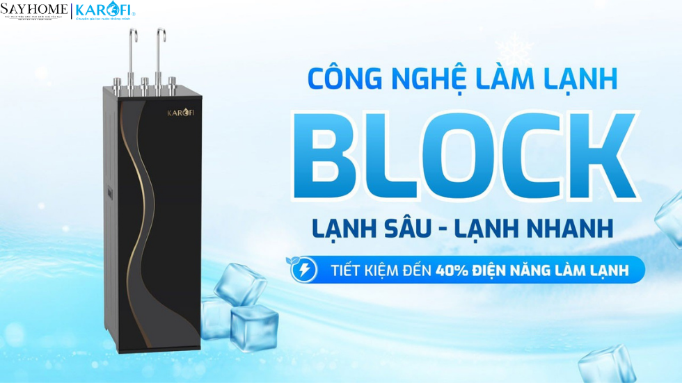 Máy lọc nước nóng lạnh tủ đứng 11 lõi lọc KAROFI KAD-D66S PRO tại thành phố Hồ Chí Minh