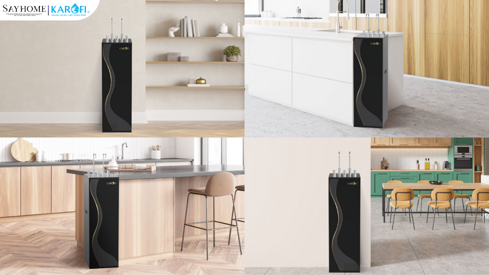 Máy lọc nước nóng lạnh tủ đứng 11 lõi lọc KAROFI KAD-D66S PRO tại thành phố Hồ Chí Minh