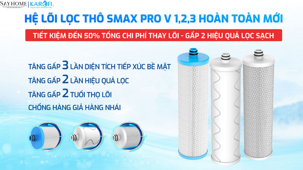 Máy lọc nước nóng lạnh tủ đứng 11 lõi lọc KAROFI KAD-D66S PRO tại thành phố Hồ Chí Minh