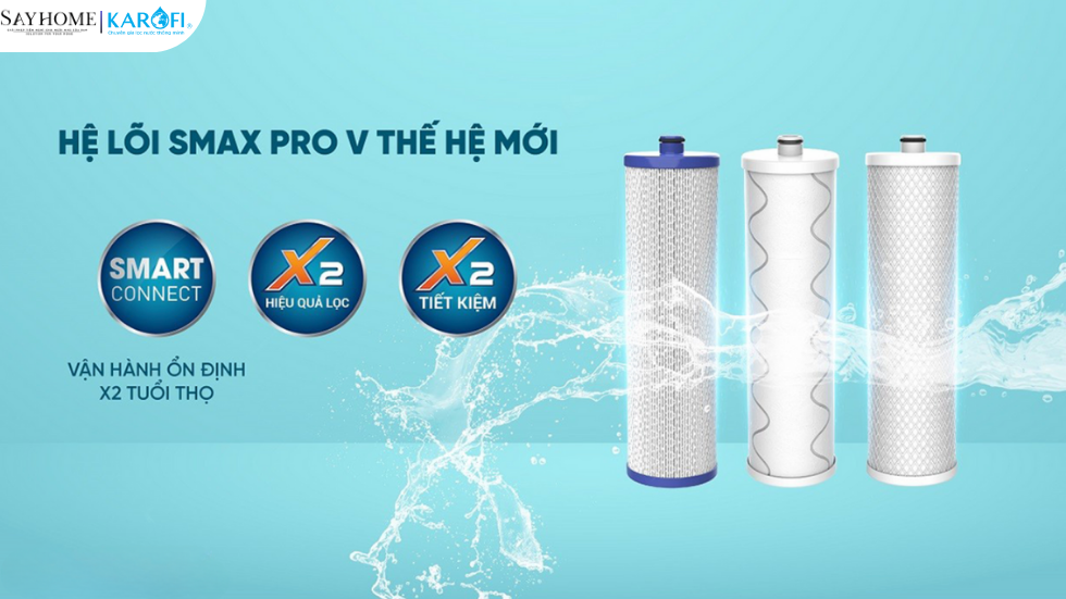 Máy lọc nước tủ đứng KAROFI 10 lõi lọc KAQ-D36 tại thành phố Hồ Chí Minh