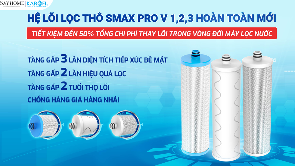 Máy lọc nước tủ đứng 11 lõi lọc KAROFI KAQ-L06 tại thành phố Hồ Chí Minh