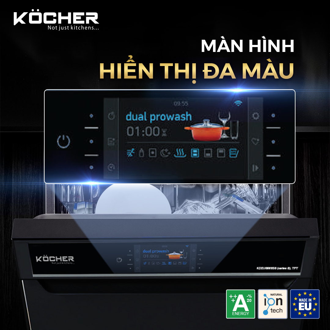 Máy rửa bát Kocher KDEU 8866S8 Series 8 tại thành phố Hồ Chí Minh
