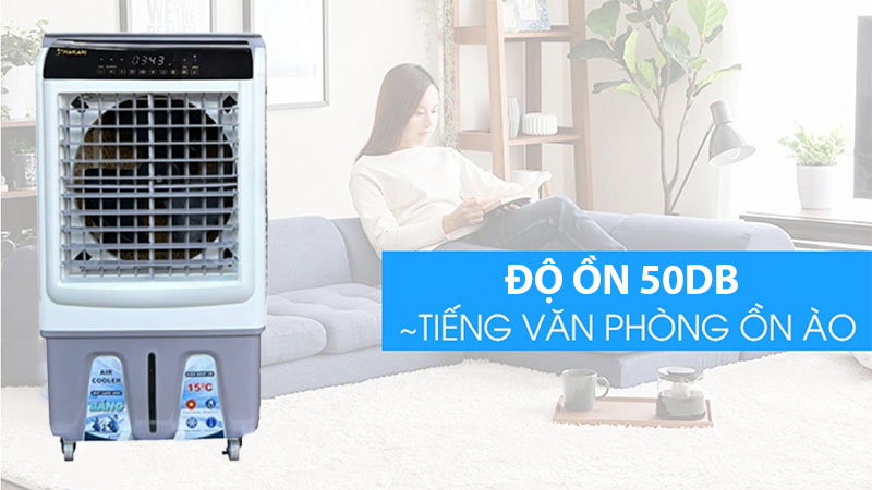 Máy quạt hơi nước làm mát không khí Hakari HK-45 remote tại thành phố Hồ Chí Minh