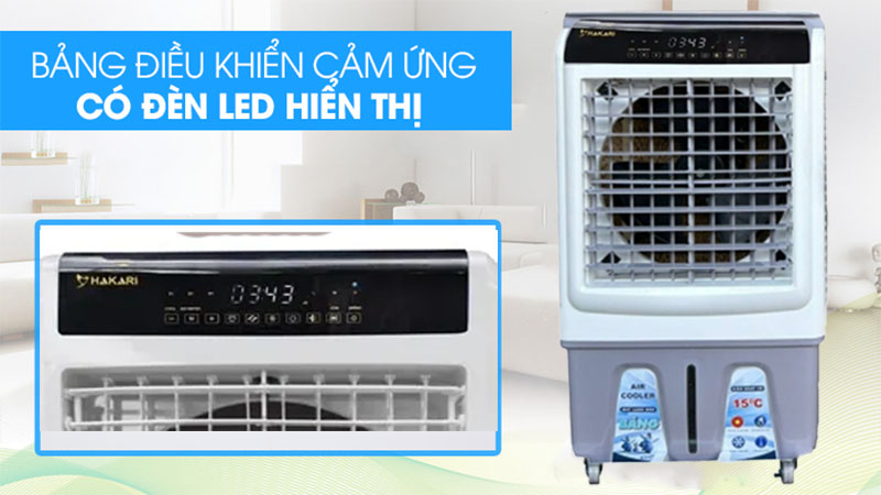 Máy quạt hơi nước làm mát không khí Hakari HK-45 remote tại thành phố Hồ Chí Minh