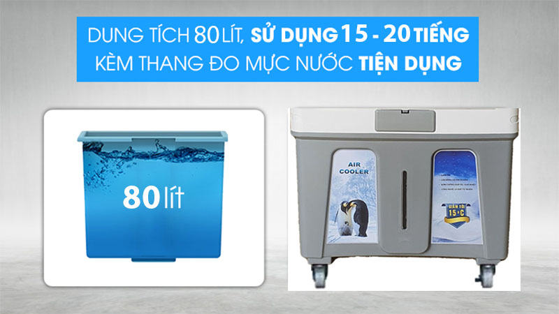 Quạt điều hòa hơi nước Hakari 80 lít HK-86 tại thành phố Hồ Chí Minh